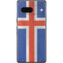 Iceland Flag Distressed Pixel Skins